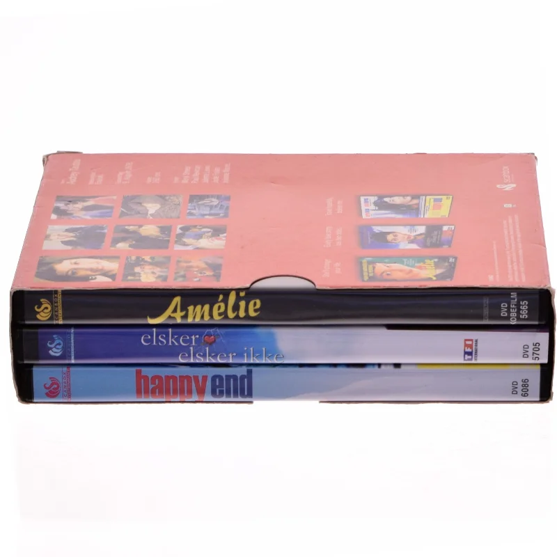 DVD-samling med Audrey Tautou film fra Scanbox