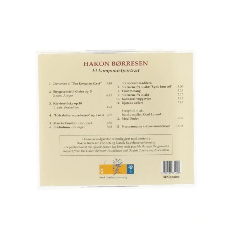 Hakon Børresen CD
