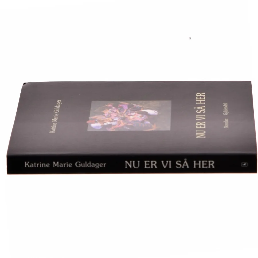 Novellebog 'NU ER VI SÅ HER' af Katrine Marie Guldager fra Gyldendal