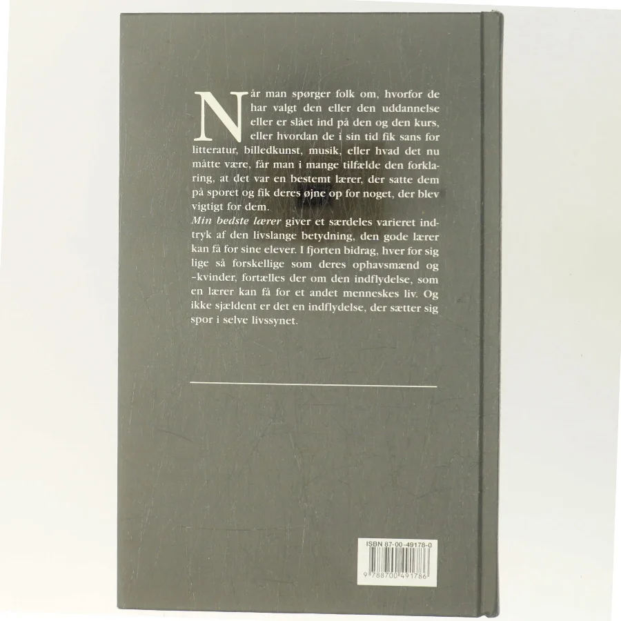 Min bedste lærer : fjorten essays (Bog)