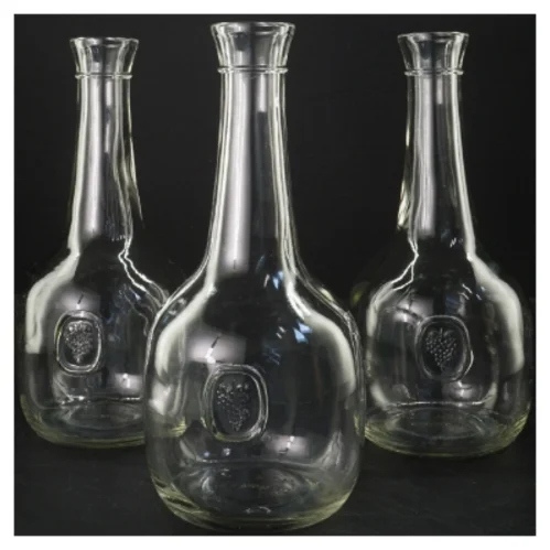 Glasflasker med motiv (str. 23x10 cm)