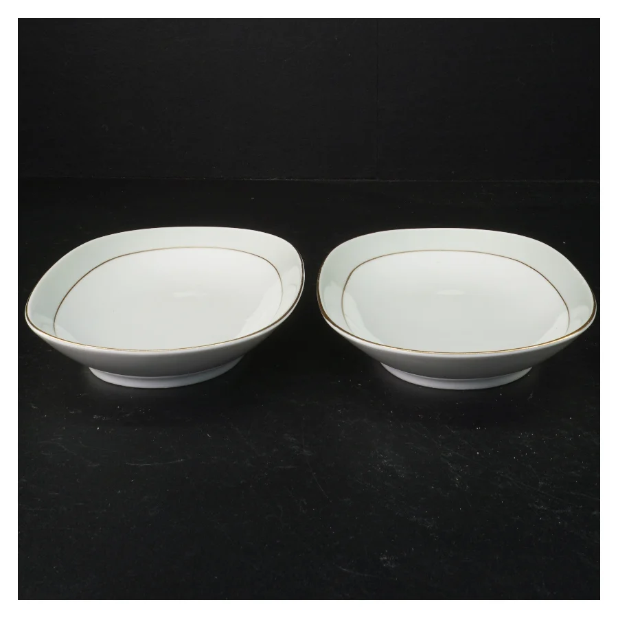 Porcelænsfade (str. 22 x 13 cm)