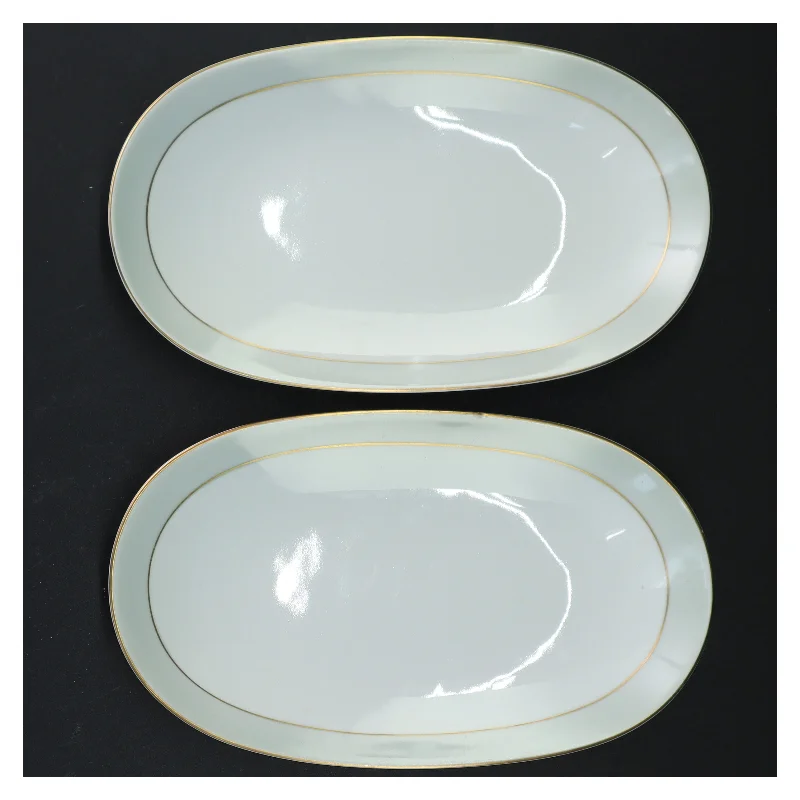 Porcelænsfade (str. 22 x 13 cm)