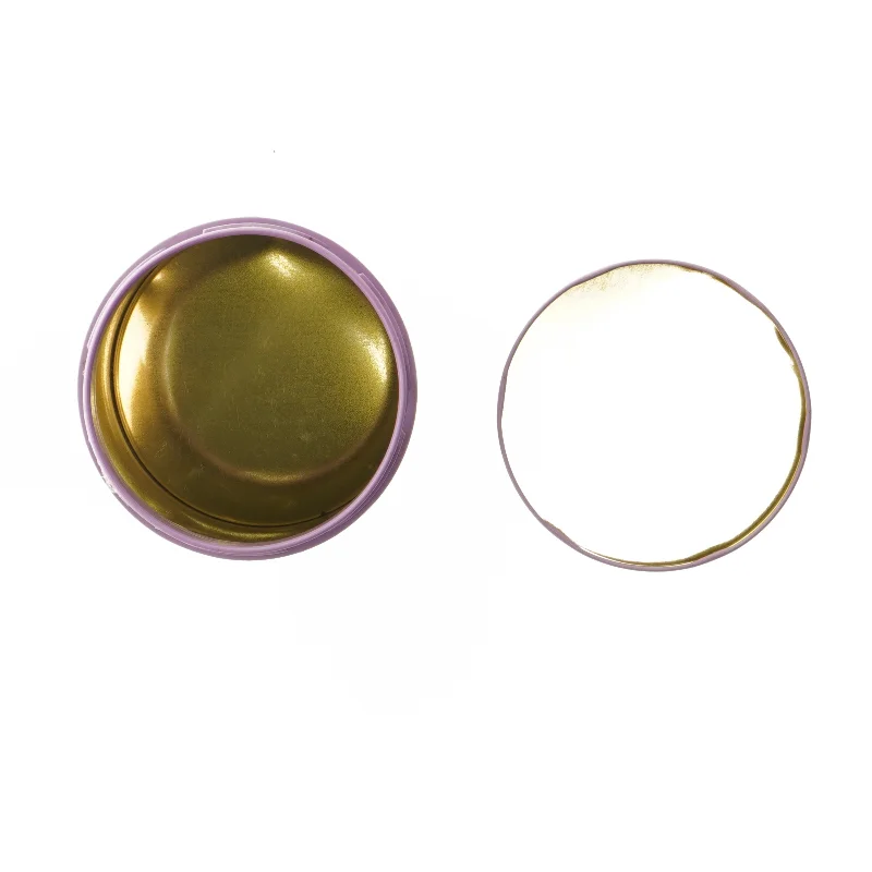 Retro irma kunstdåse Opbevaringsdåse med farverigt design fra Irma (str. Ø 11,5 cm længde 15 cm)