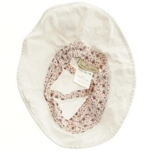 Hvid solhat i størrelse 50 fra Nordic Label (str. 50)