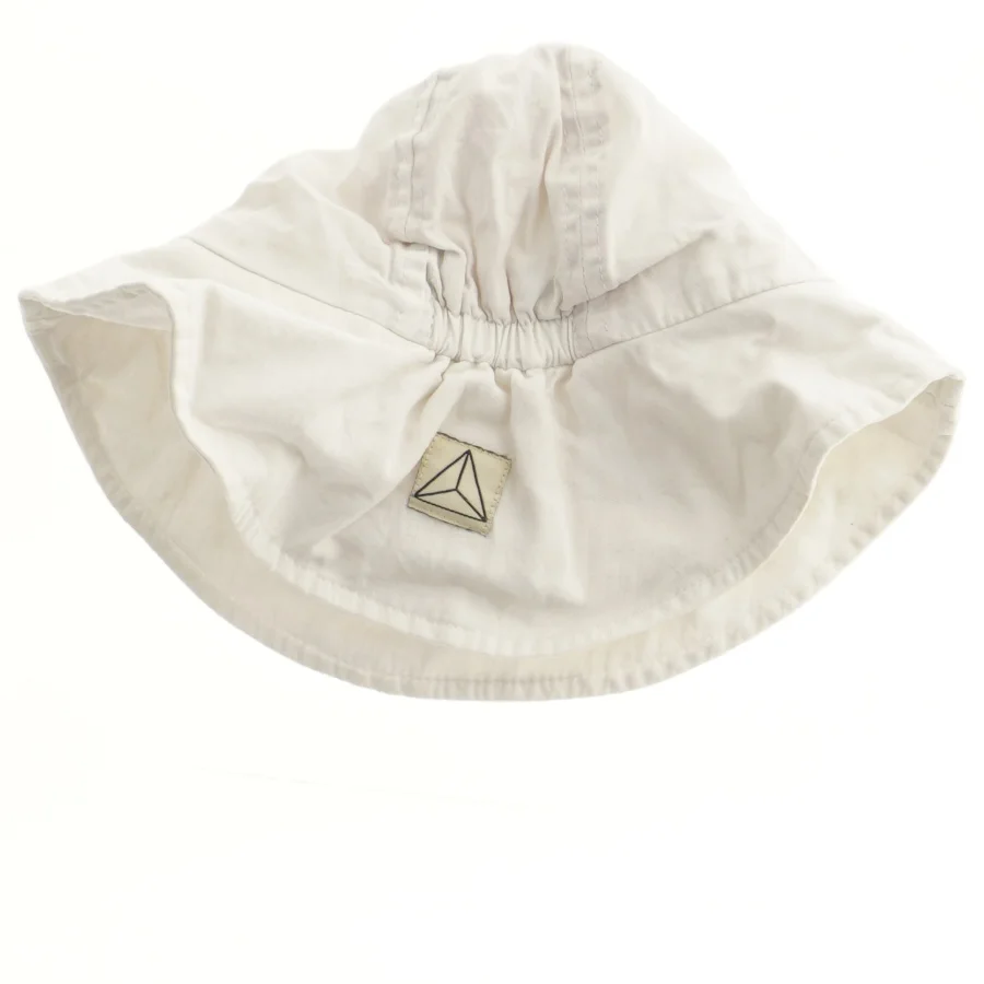 Hvid solhat i størrelse 50 fra Nordic Label (str. 50)