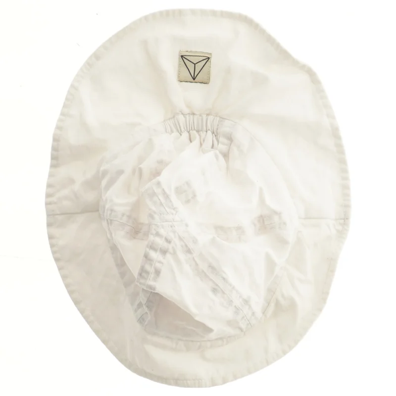 Hvid solhat i størrelse 50 fra Nordic Label (str. 50)