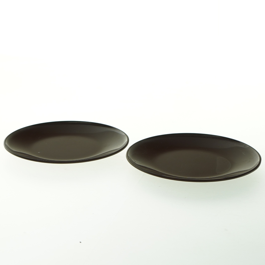 Brune tallerkener (str. Ø 16 cm)