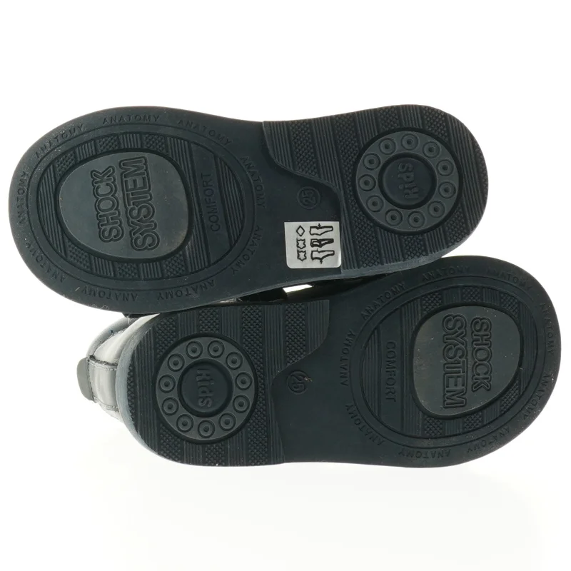 Sorte børnesko str 25. Nye