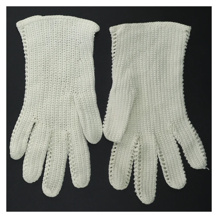 Hæklede handsker (str. 23 cm)