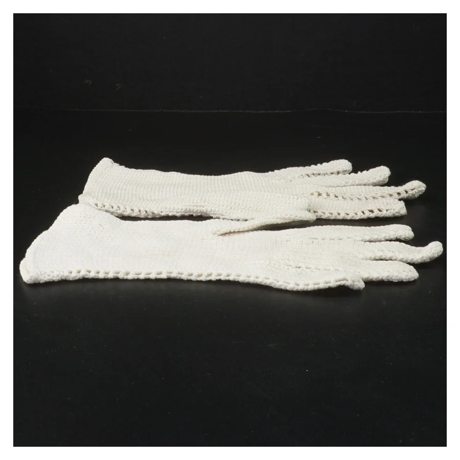 Hæklede handsker (str. 23 cm)