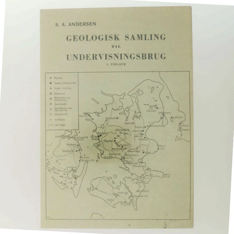 Geologisk Samling til Undervisningsbrug af S. A. Andersen (Bog)