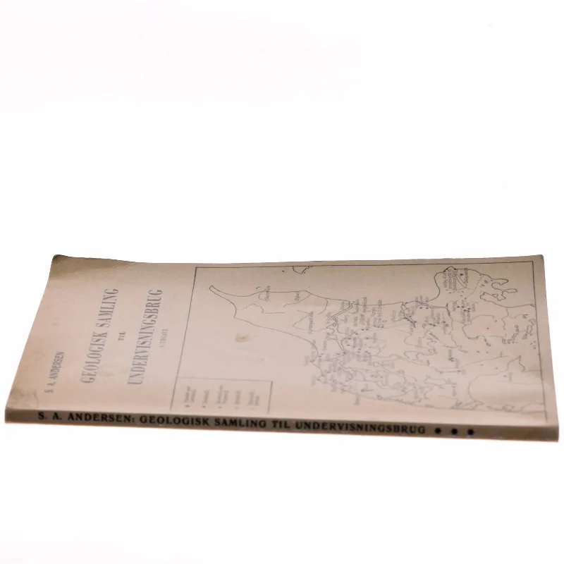 Geologisk Samling til Undervisningsbrug af S. A. Andersen (Bog)