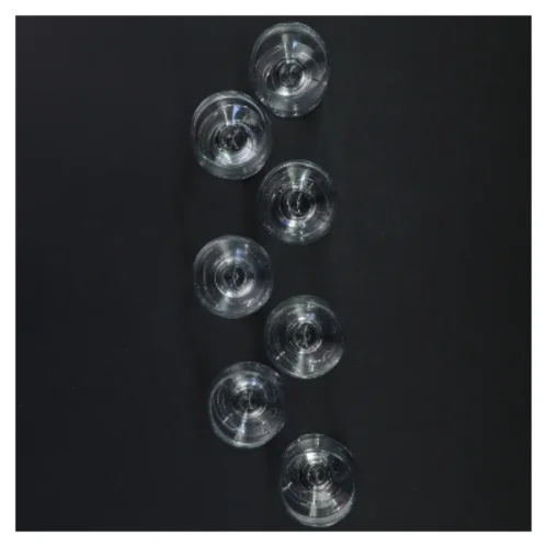 Sæt med vin glas (str. 9x5 cm)