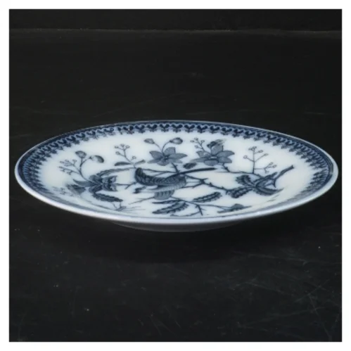 Tallerken med blå dekor fra Villeroy & Boch (str. Ø 16,5 cm)