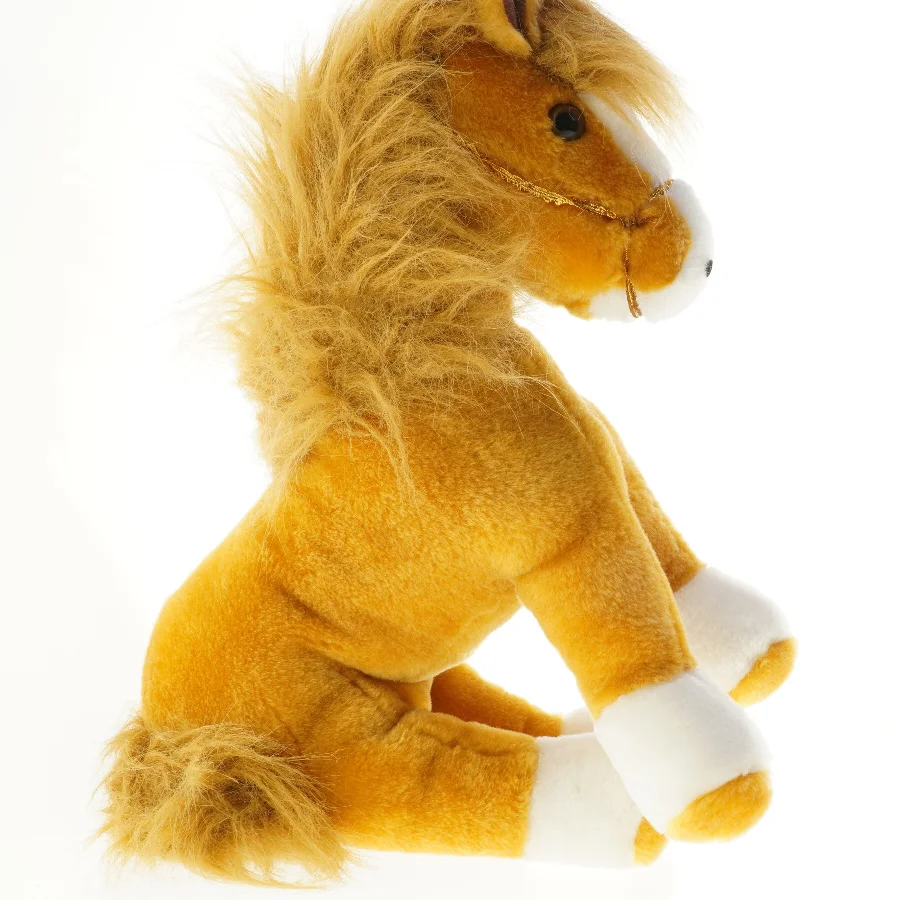 Plys hest (str. 40x35 cm)