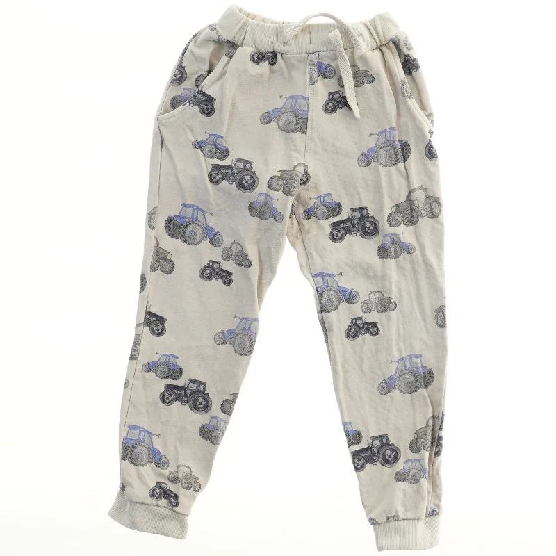 Børnebukser med traktorprint fra Name It (str. 104)
