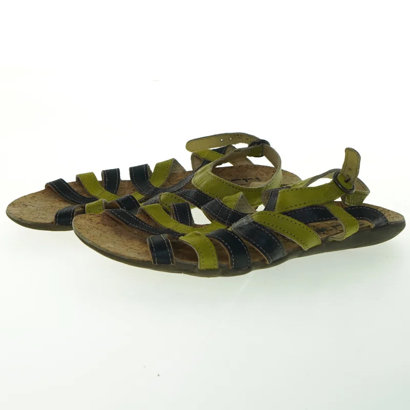 Damesandaler med korkbund fra Fly London (str. 39 )
