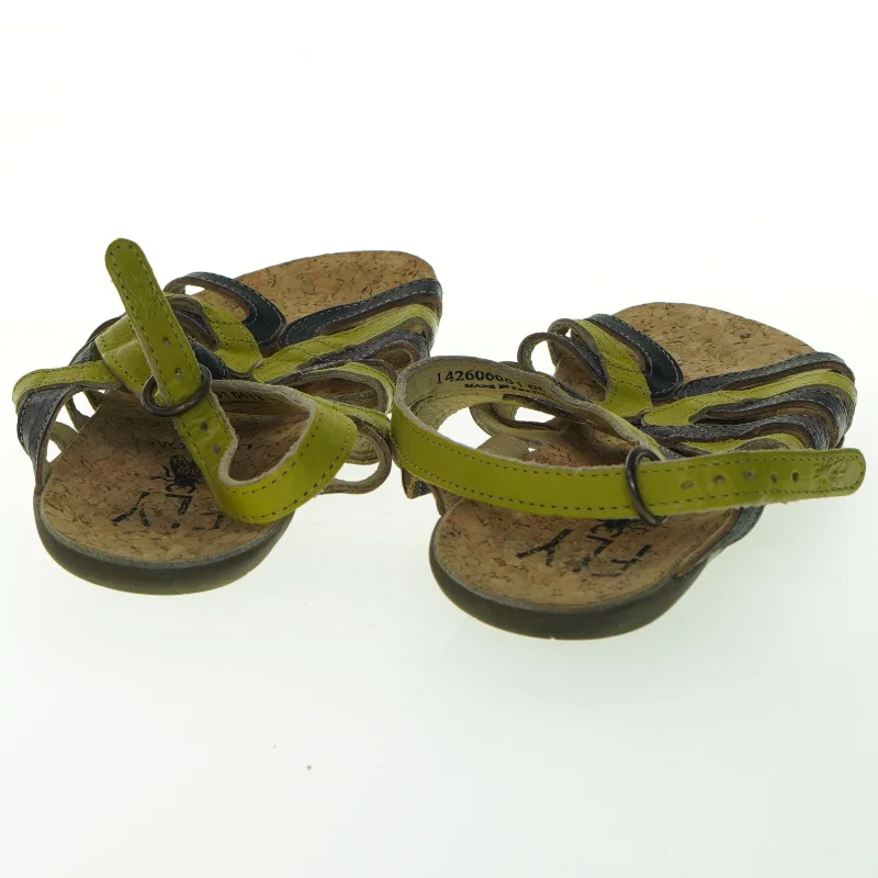 Damesandaler med korkbund fra Fly London (str. 39 )