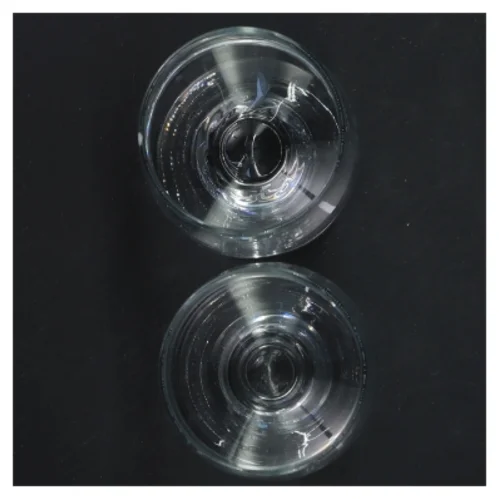 Sæt med to glas (str. Ø 6x11,5 cm)