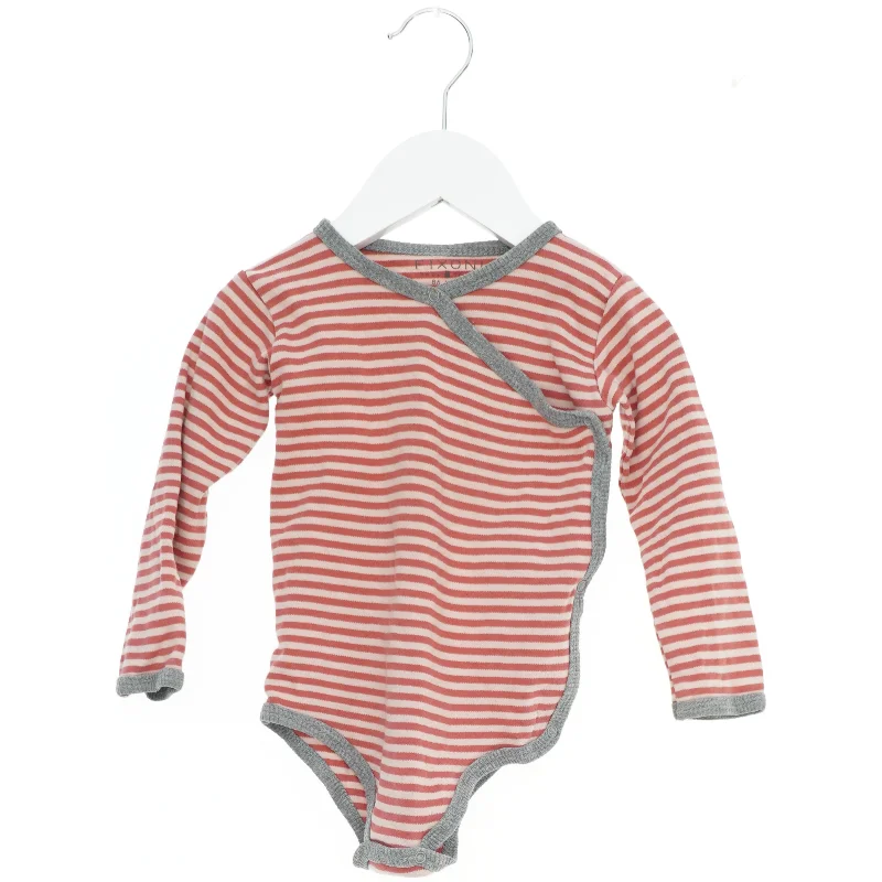 Stribet langærmet bodystocking fra Fixoni (str. 86)