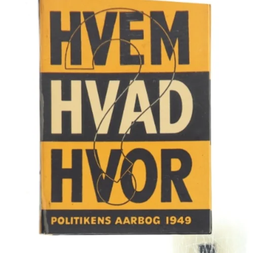 HVEM HVAD HVOR (Bog)
