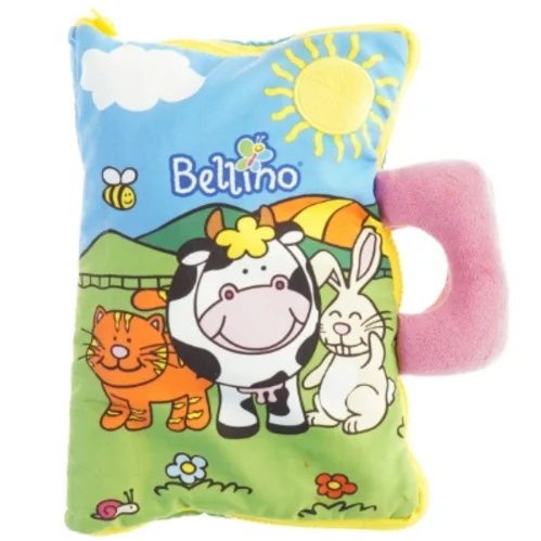 Stofbog til babyer fra Bellino (str. 26x22 cm)