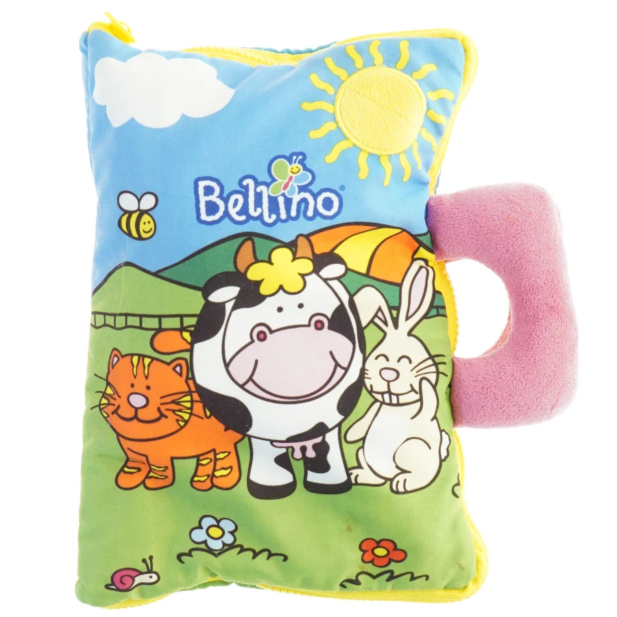 Stofbog til babyer fra Bellino (str. 26x22 cm)