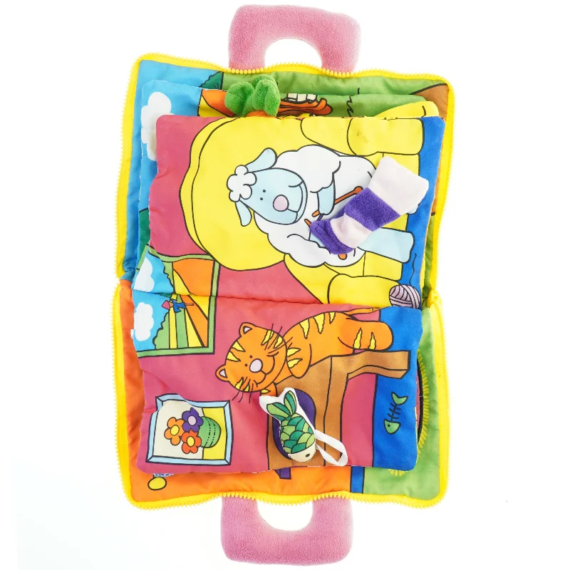 Stofbog til babyer fra Bellino (str. 26x22 cm)