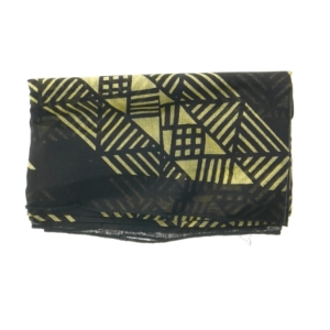 Mønstret tørklæde fra Noa Noa (str. 180x115 cm)