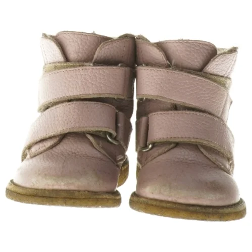 Børnestøvler i lyserød glitter (str. 21 )