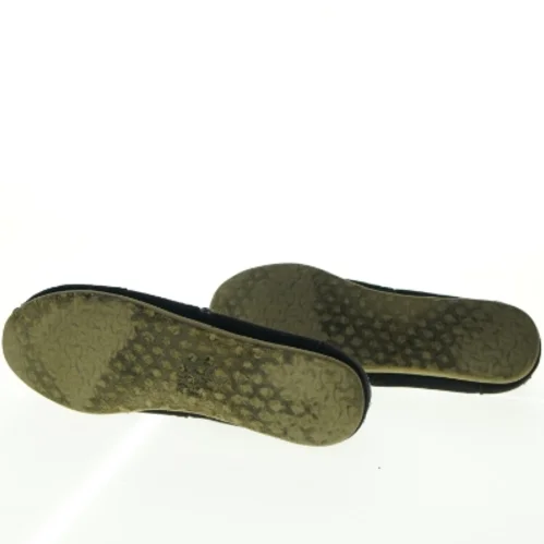 Sorte flade damesko fra Toms (str. 38)