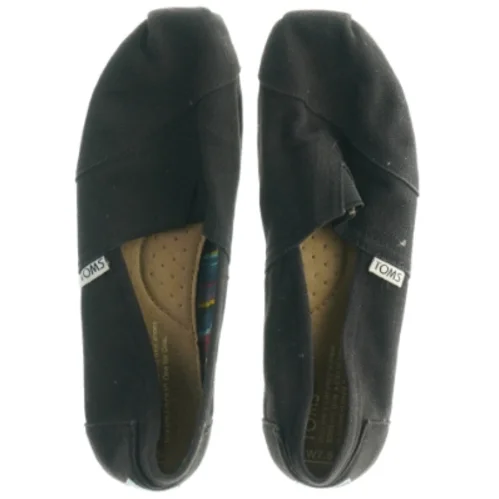 Sorte flade damesko fra Toms (str. 38)
