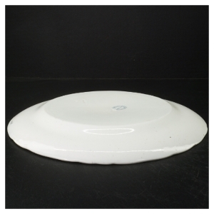 Gammelt Porcelænsfad med blomstermønster fra Hartington (str. Ø. 33 cm)