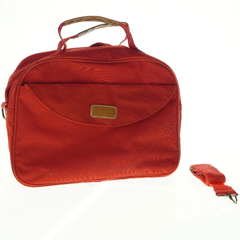 Rød rejsehåndtaske