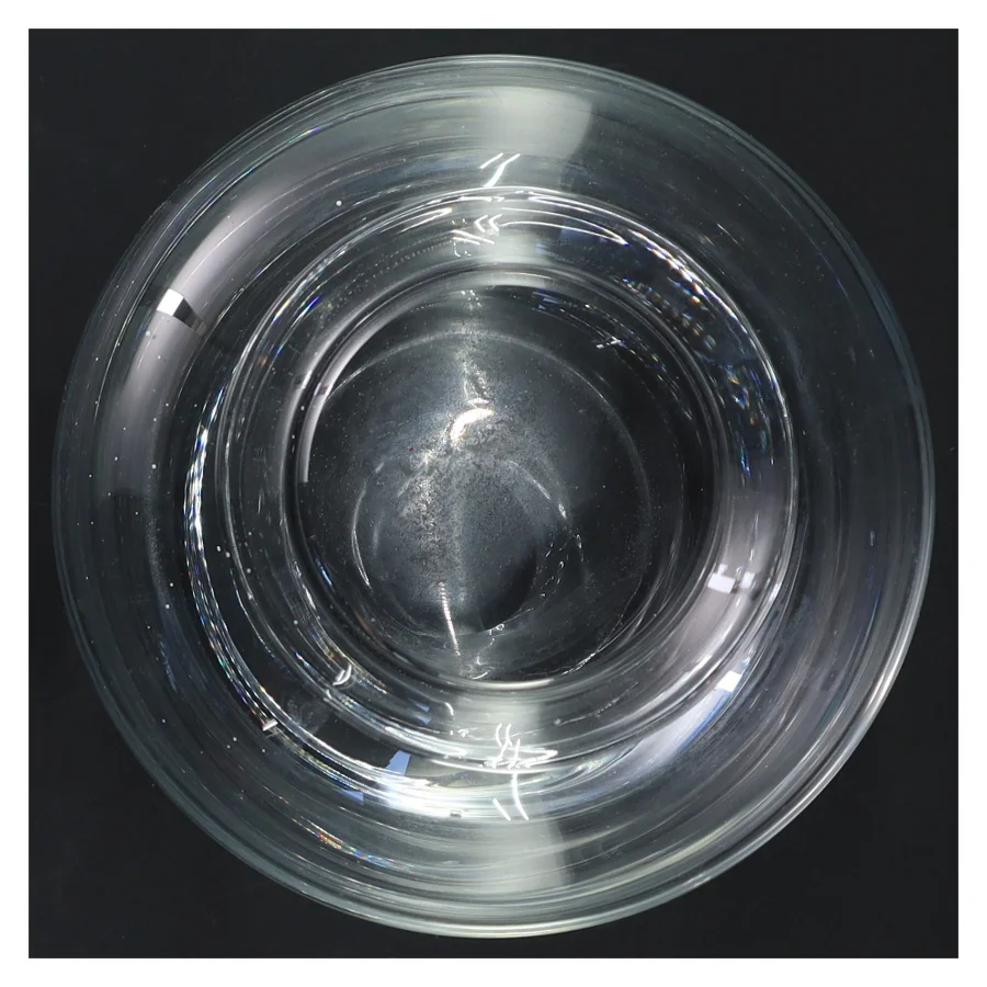 Glasvase (str. Ø 9 cm længde 12,5 cm)