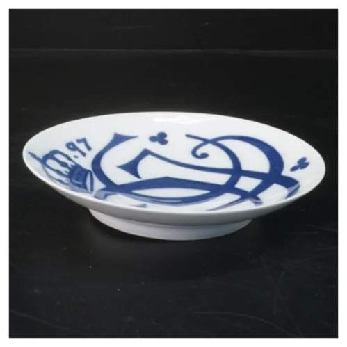 Platte med kongeligt motiv fra Royal Copenhagen (str. Ø 18 cm)