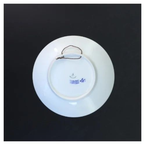 Platte med kongeligt motiv fra Royal Copenhagen (str. Ø 18 cm)