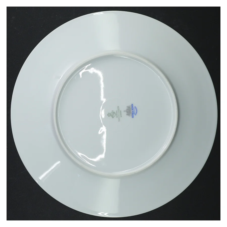 8 porcelænsmiddagstallerkener (str. 25 cm)