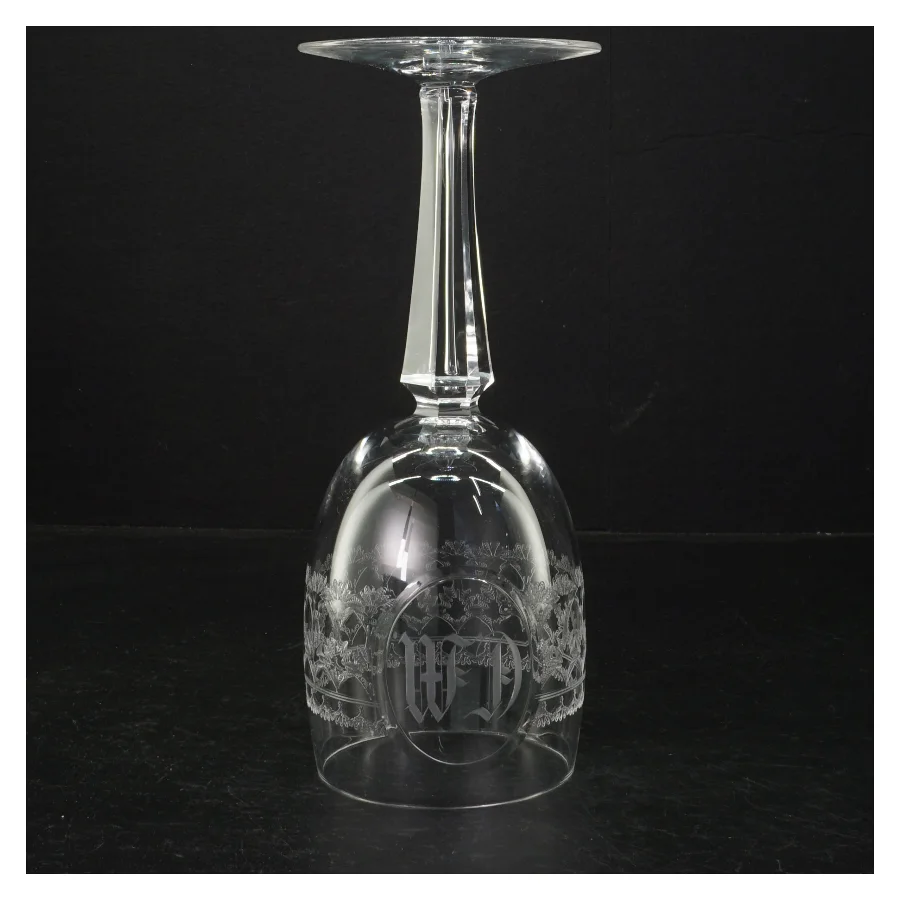 Krystalvinglas (str. 23 cm)