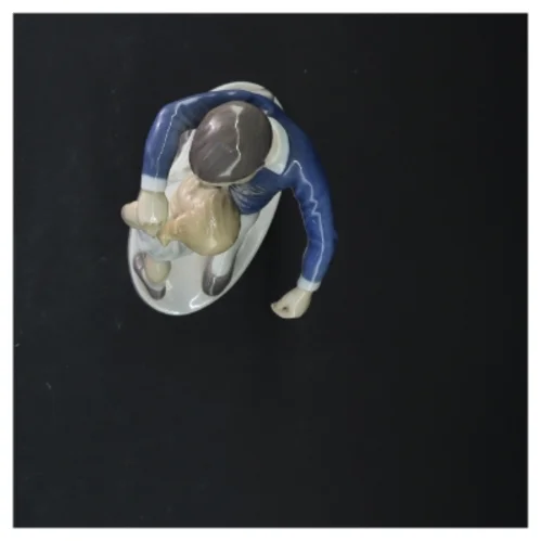 Porcelænsfigur af dansende par fra B&G (str. 21x12 cm)