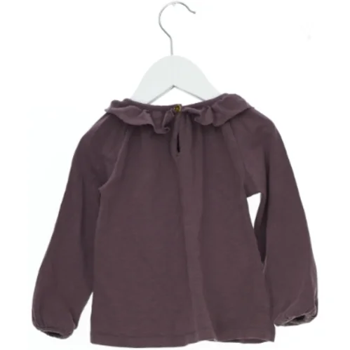 Langærmet bluse med kattemotiv fra Soft Gallery  (str. 86)