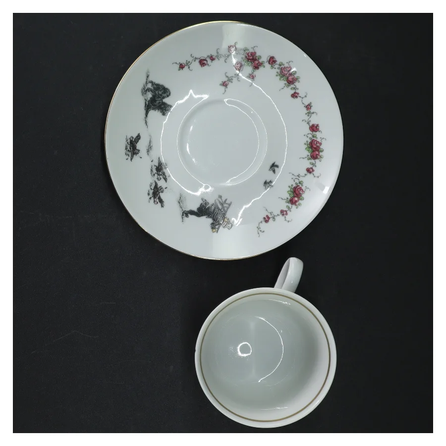 Porcelænskop og underkop