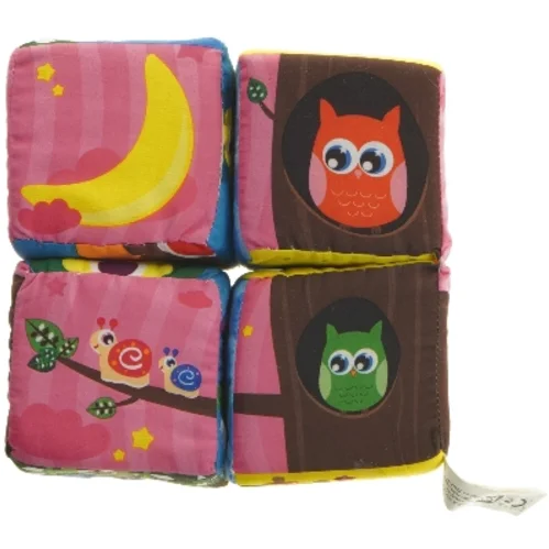 Blødt stoflegetøj med dyremotiv fra Baby Buddy (str. 17x17 cm)