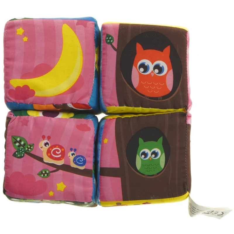 Blødt stoflegetøj med dyremotiv fra Baby Buddy (str. 17x17 cm)