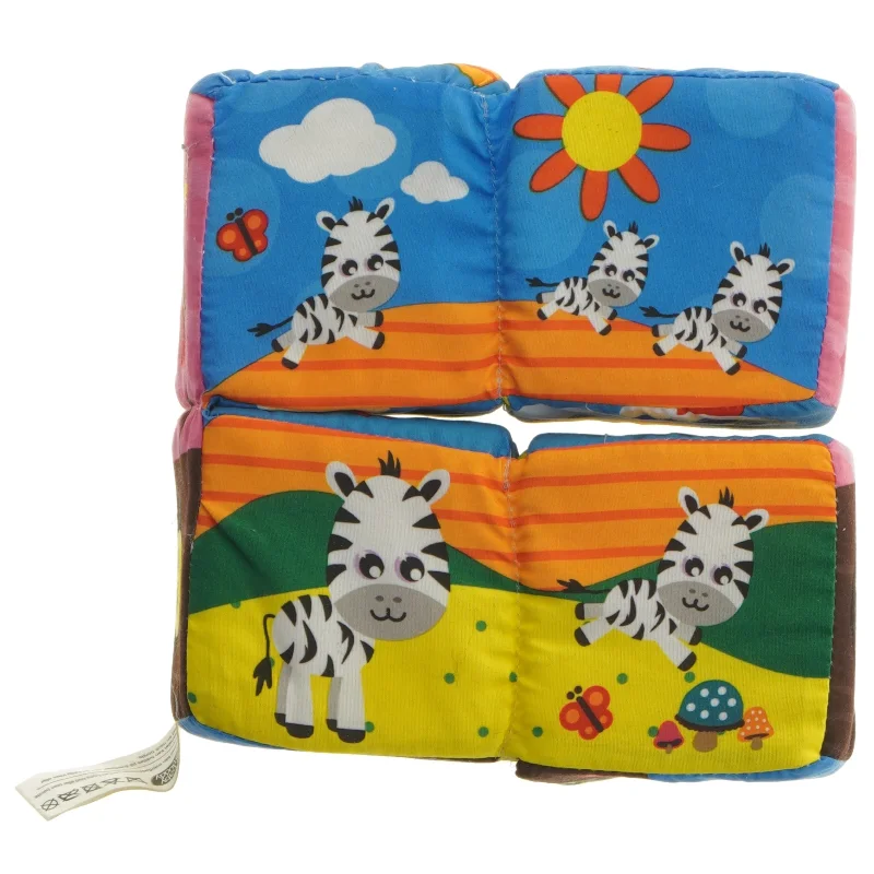 Blødt stoflegetøj med dyremotiv fra Baby Buddy (str. 17x17 cm)