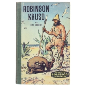 Robinson Kruso børnebog fra Gads Forlag