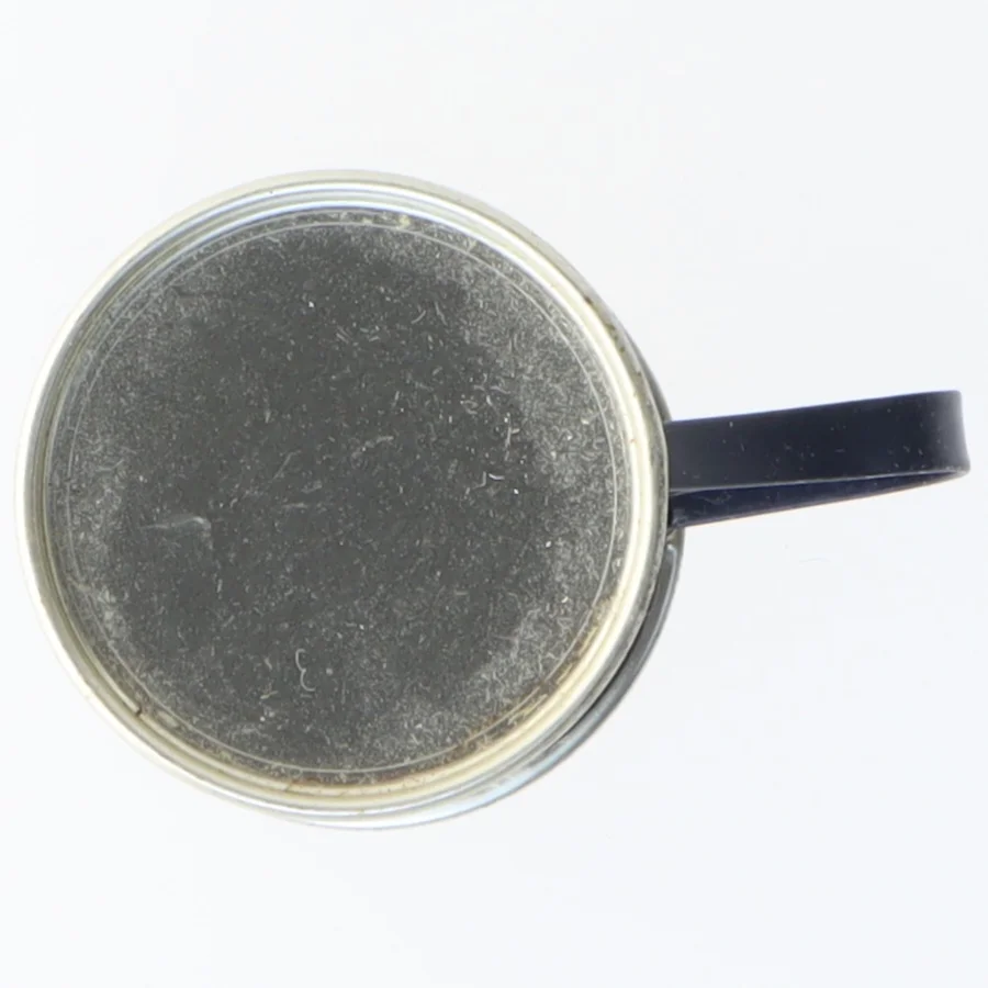 Irma retro .Lille dekorativ blikkrus (str. Ø 4 cm længde 4 cm)