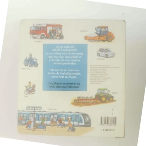 Kig og snak om biler & maskiner af Illustrationer: Stefan Seidel (Bog)