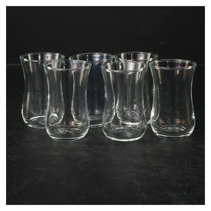 6 Glas (str. Ø 5 cm. længde, 7,5 cm)